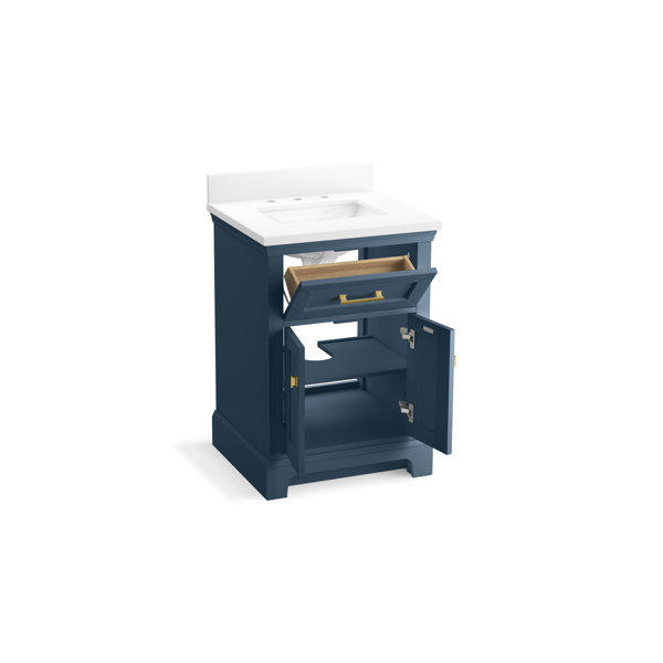 Kohler Charlemont 24 In. Bathroom Vanity Cabinet With Sink And Quartz Top | Wayfair
